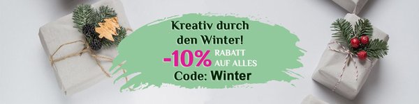 Rabatt 10 % mit dem Code: Winter