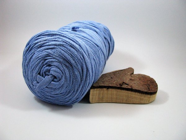 Ribbon leichtes Bändchengarn Jeansblau 250g