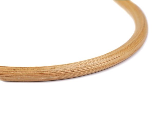 Makramee Ring Holz,  Ø 15cm